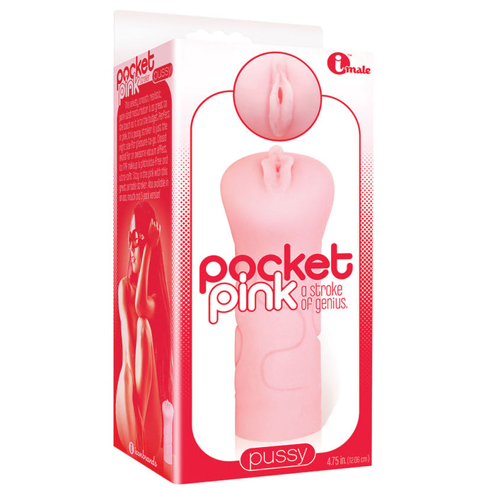 The 9's Pocket Pink Mini Masturbator-Pussy IB2332-2