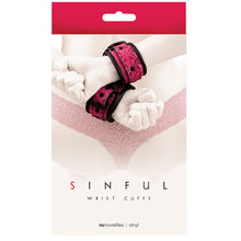 Load image into Gallery viewer, Sinful Wrist Cuffs-Pink NSN1223-14