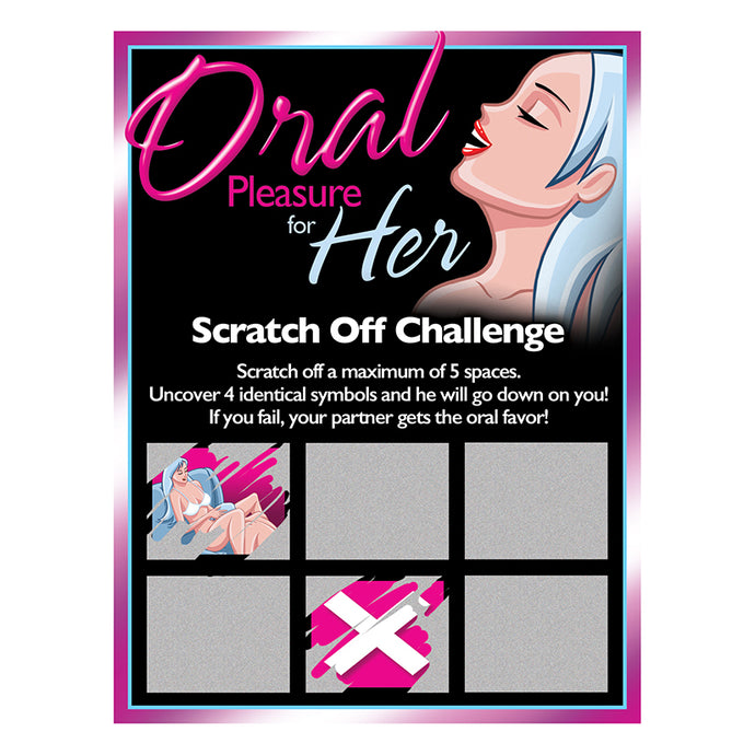 Oral Pleasure for Her Scratch Off OZSCRA-22-H