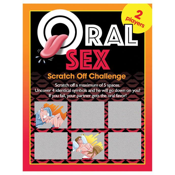 Oral Sex Scratch Off OZSCRA-23-H