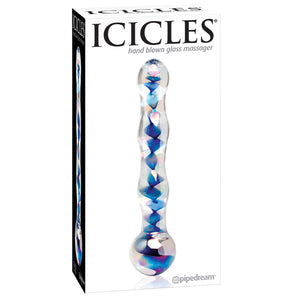 Icicles No.8-Blue Swirl 7" PD2908-00