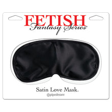 Load image into Gallery viewer, Fetish Fantasy Satin Love Mask-Black PD3903-23