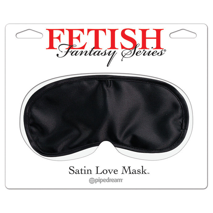 Fetish Fantasy Satin Love Mask-Black PD3903-23