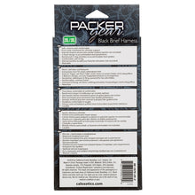 Load image into Gallery viewer, Packer Gear Black Brief Harness 2XL/3XL