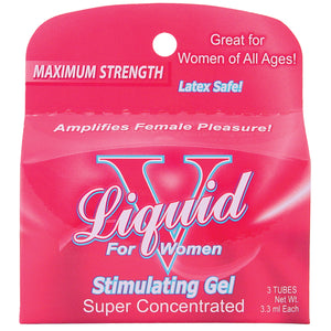 Liquid V For Women Stimulating Gel 3Pk LVB