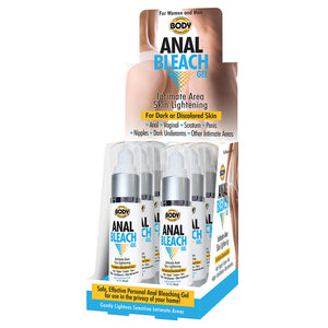 Anal Bleach Gel 1oz Display of 6 6ABGCD