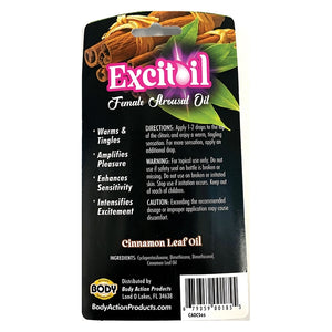 Cinnamon Arousal Oil .5oz Bottle Carded
