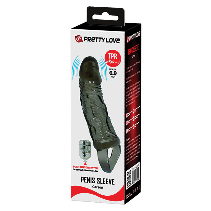 Pretty Love Carson Penis Sleeve-Black BI026210A-1