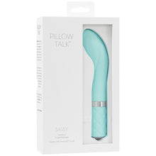 Load image into Gallery viewer, Pillow Talk Sassy G-Spot Massager-Teal... 26519