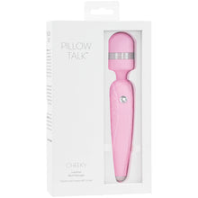 Load image into Gallery viewer, Pillow Talk Cheeky Wand Massager-Pink 26716