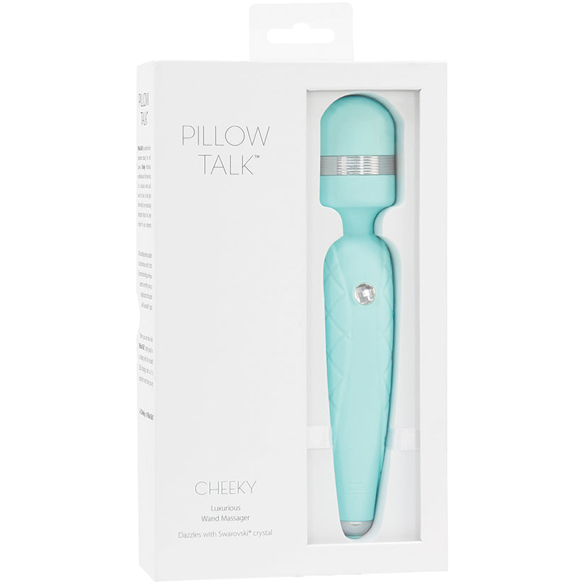 Pillow Talk Cheeky Wand Massager-Teal 26719