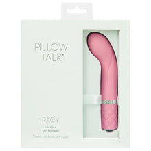 Load image into Gallery viewer, Pillow Talk Racy Mini Massager-Pink 5&quot; 26916