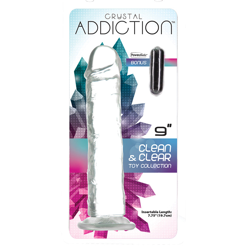 Crystal Addiction Straight Dong 9" 853-20