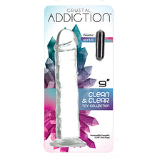 Load image into Gallery viewer, Crystal Addiction Straight Dong 9&quot; 853-20