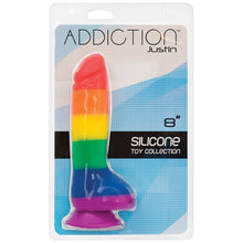 Load image into Gallery viewer, Addiction Justin Dildo W/ Balls-Pride ... 87601