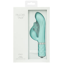 Load image into Gallery viewer, Pillow Talk Kinky Dual Massager-Teal 8... 96619