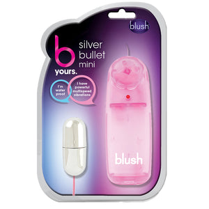 B Yours Silver Power Bullet Mini-Pink BL-05510