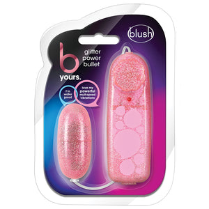 B Yours Glitter Power Bullet-Pink BL-05520