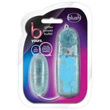 Load image into Gallery viewer, B Yours Glitter Power Bullet-Blue BL-05532