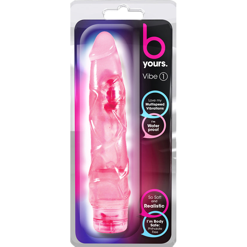 B Yours Vibe 1-Pink 9" BL-10070
