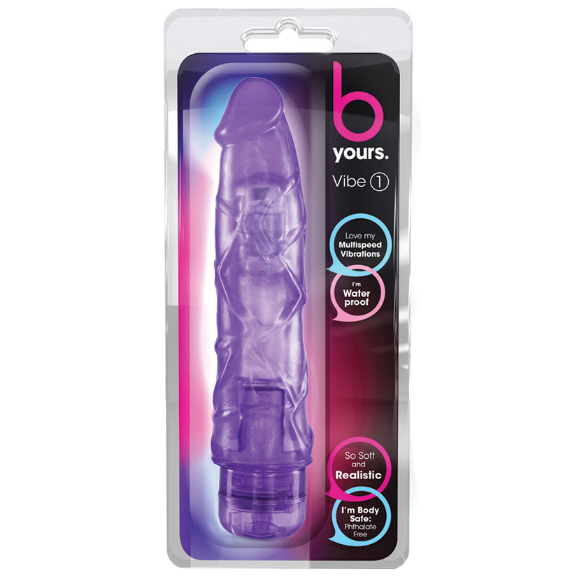 B Yours Vibe 1-Purple 9" BL-10071