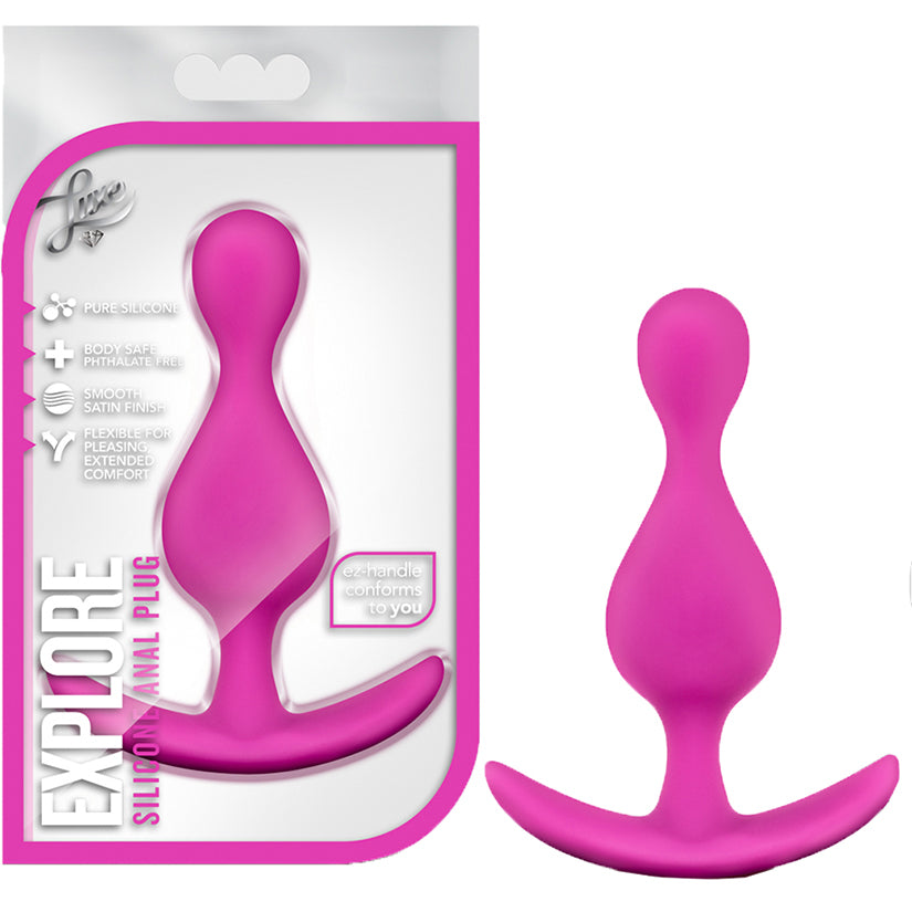 Luxe Explore Anal Plug-Pink BL-10480