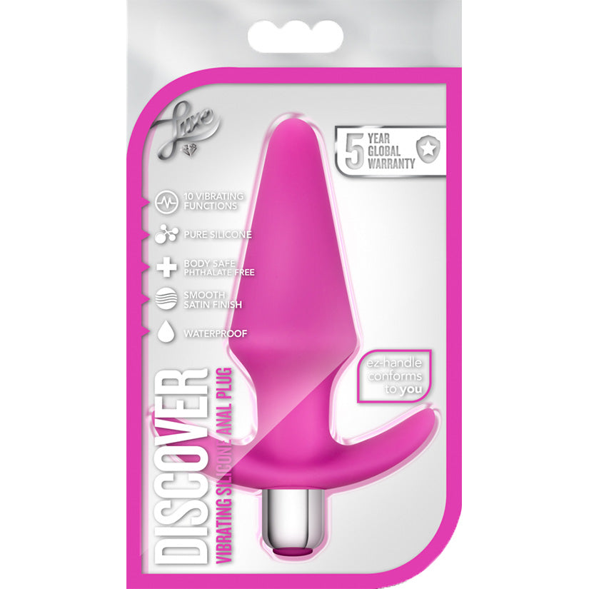 Luxe Discover Anal Plug-Pink BL-10580