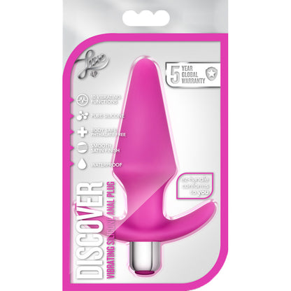 Luxe Discover Anal Plug-Pink BL-10580