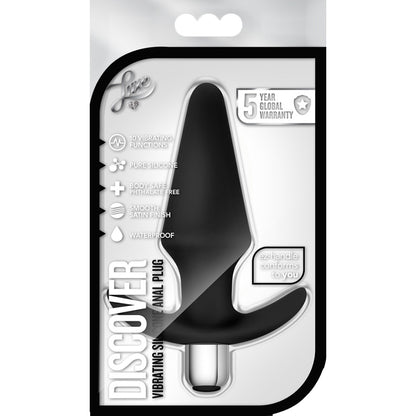 Luxe Discover Anal Plug-Black BL-10585