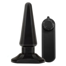 Load image into Gallery viewer, Anal Adventures Basic Vibrating Anal Pleaser Black