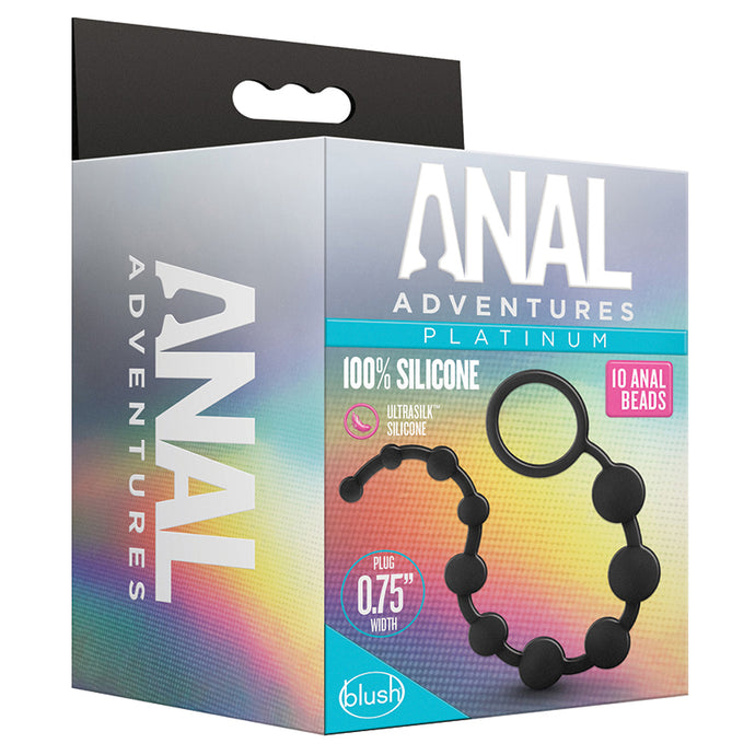 Anal Adventures Platinum Silicone 10 A... BL-11015