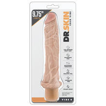 Load image into Gallery viewer, Dr. Skin Cock Vibe 8-Vanilla 9.75" BL-11333