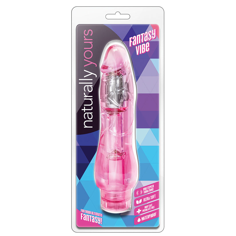 Naturally Yours Fantasy Vibe-Pink 8.5" BL-13010