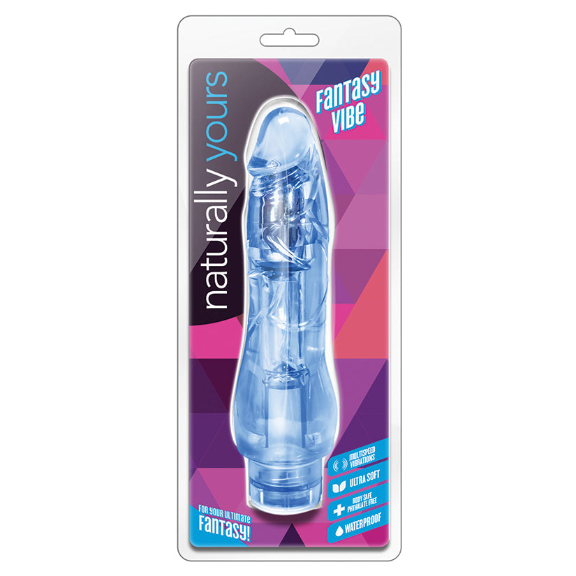Naturally Yours Fantasy Vibe-Blue 8.5" BL-13012