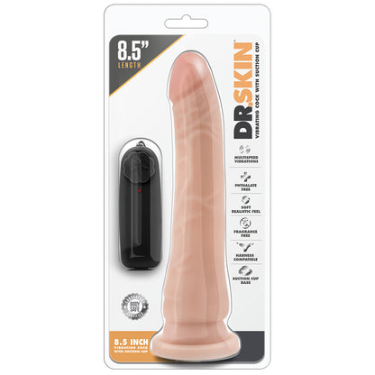 Dr. Skin Vibrating-Vanilla 8.5" BL-13053