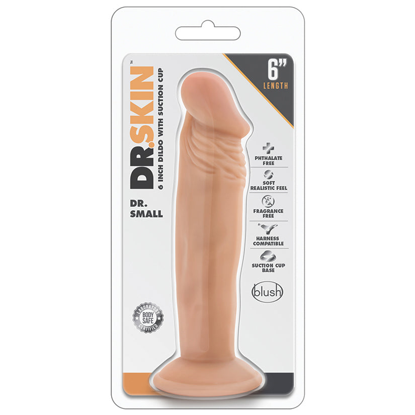 Dr. Skin Dildo-Vanilla 6" BL-14623