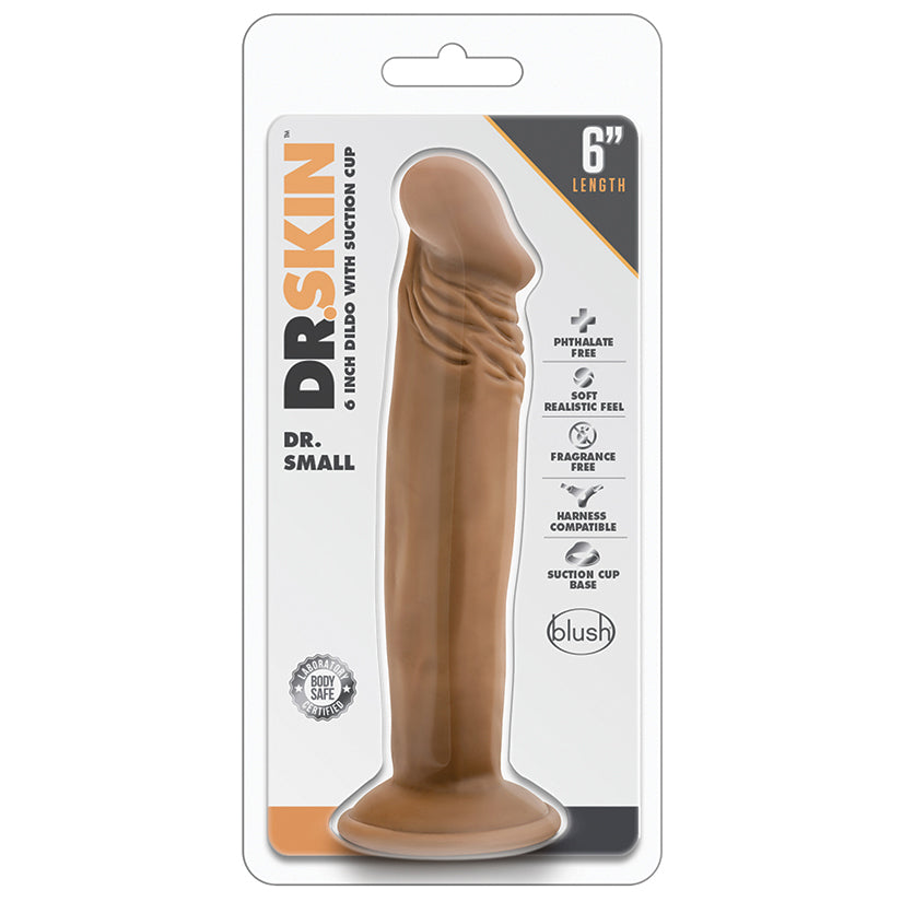 Dr. Skin Dildo-Mocha 6" BL-14627