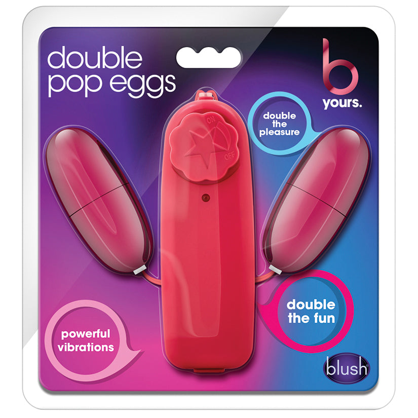 B Yours. Double Pop Eggs-Cerise BL-25500