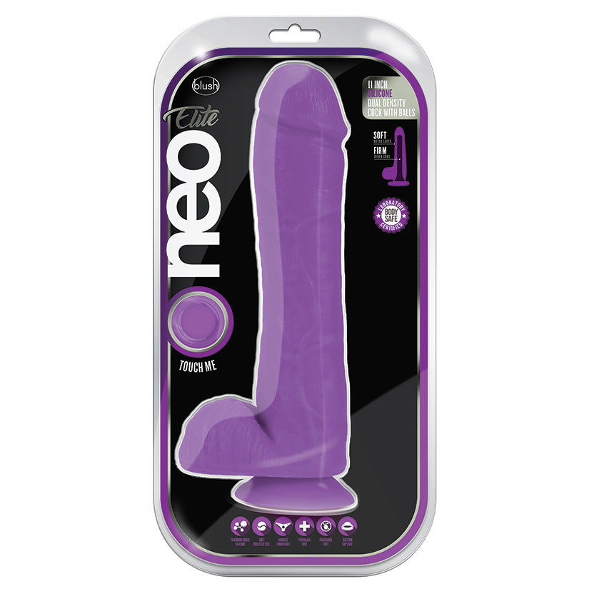 Neo Elite Silicone Dual Density Cock w... BL-26421