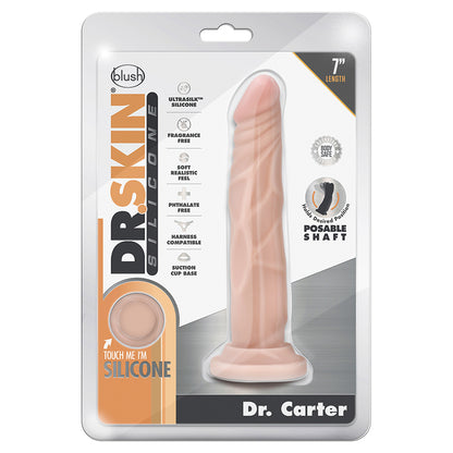 Dr. Skin Silicone Dong with Suction Cu... BL-26523