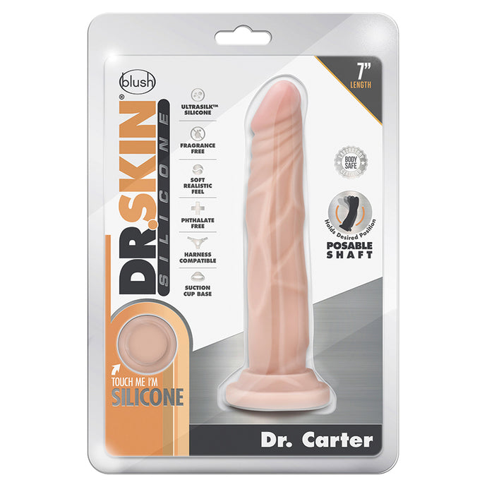 Dr. Skin Silicone Dong with Suction Cu... BL-26523