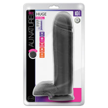 Load image into Gallery viewer, Au Naturel Bold Huge Dildo-Black 10.5&quot; BL-26915