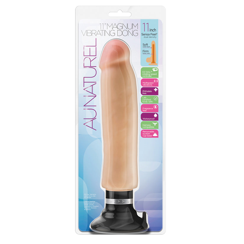 Au Naturel Magnum Vibrating Dong-Beige... BL-27913