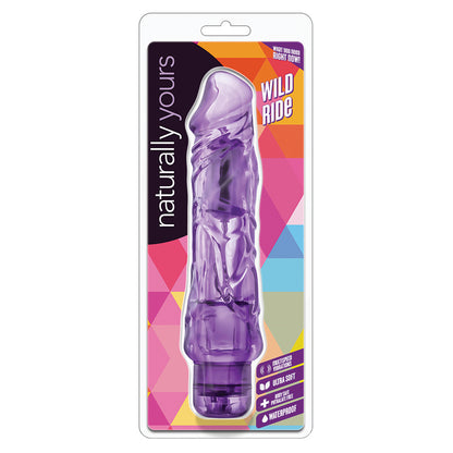 Naturally Yours Wild Ride-Purple 9" BL-30151