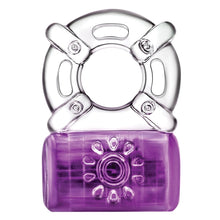 Load image into Gallery viewer, Play With Me Pleaser Rechargeable C-Ring-Purple