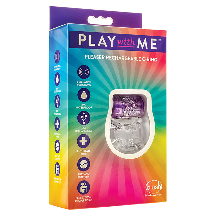 Play With Me Pleaser Rechargeable C-Ri... BL-31911