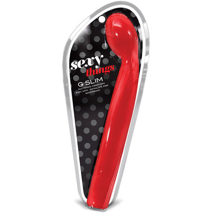 Sexy Things Slim G Vibe-Red 8.5" BN32318