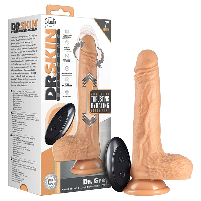 Dr. Skin Silicone Dr. Grey Thrusting D... BL-32503