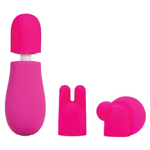 Load image into Gallery viewer, Rose Petite Massage Wand-Pink