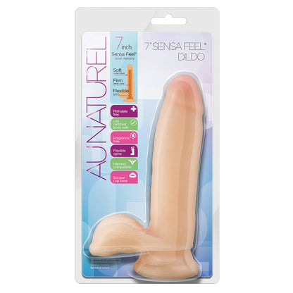 Au Naturel Sensa Feel Dildo-Beige 7" BL-36413